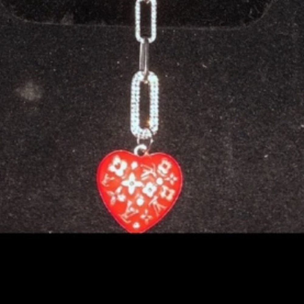Monogram purse/bag charm keychain pendant - Picture 7 of 8